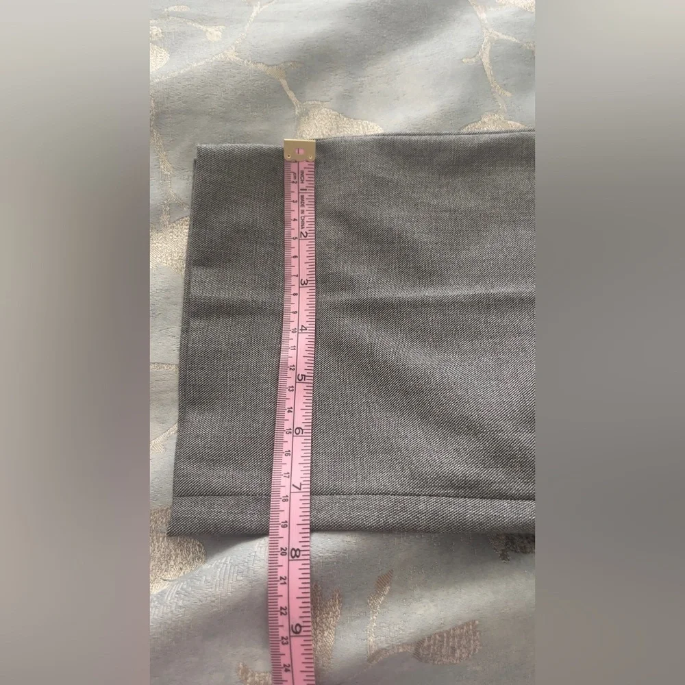 Calvin Klein Tapered Pull-On Pants Woman’s Gray Size 12 - Picture 6 of 16